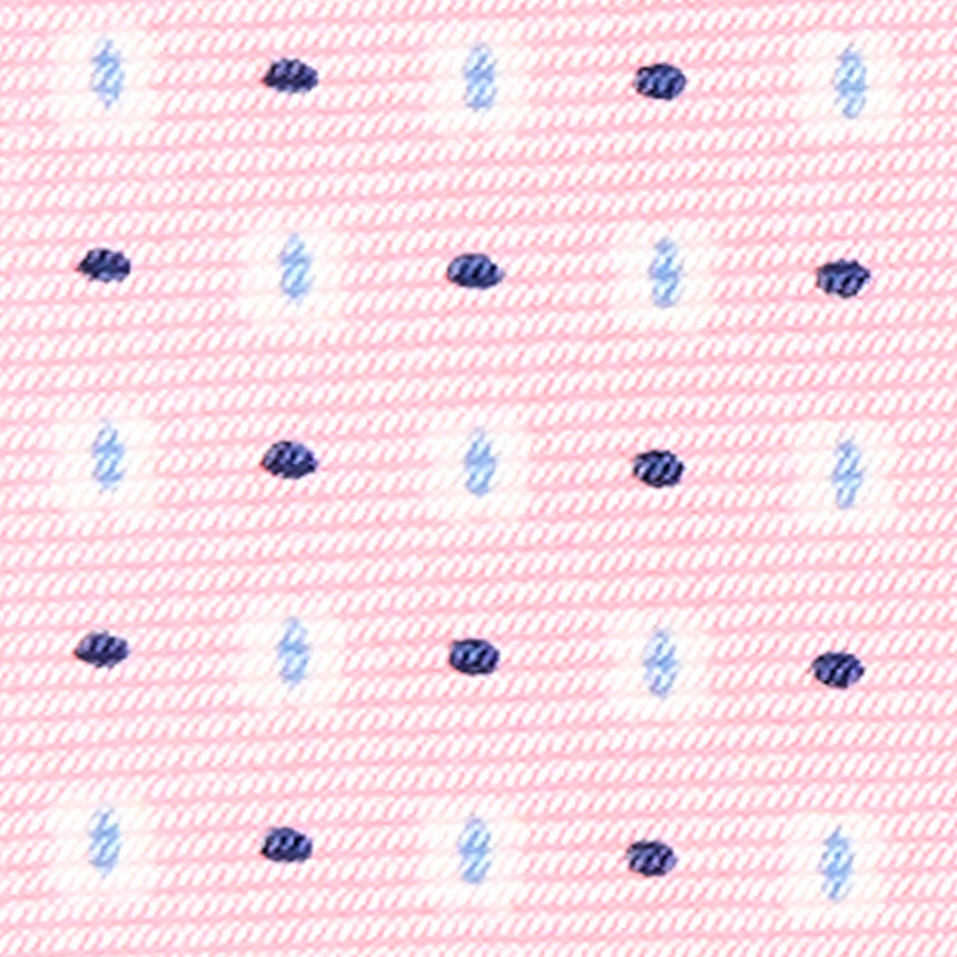 PINK SARTORIAL CLASSIC SILK TIE