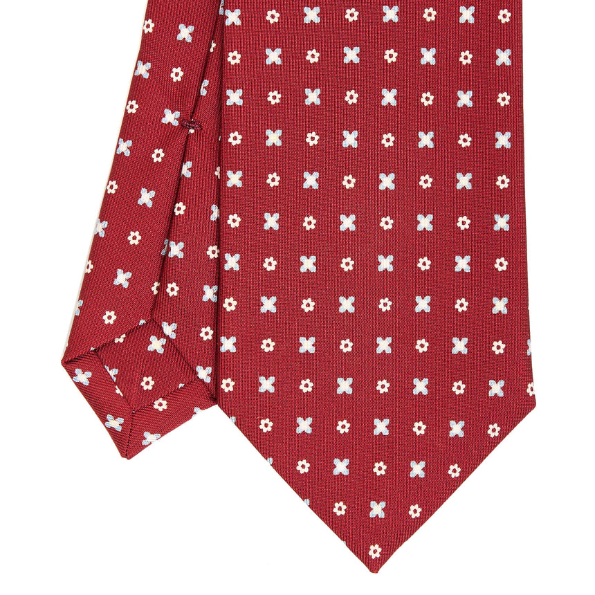 BURGUNDY SARTORIAL CLASSIC SILK TIE