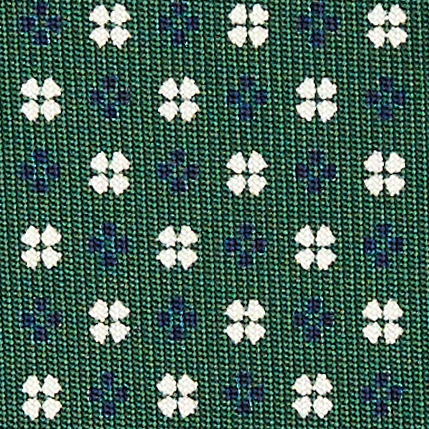 DARK GREEN CLASSIC SILK TIE