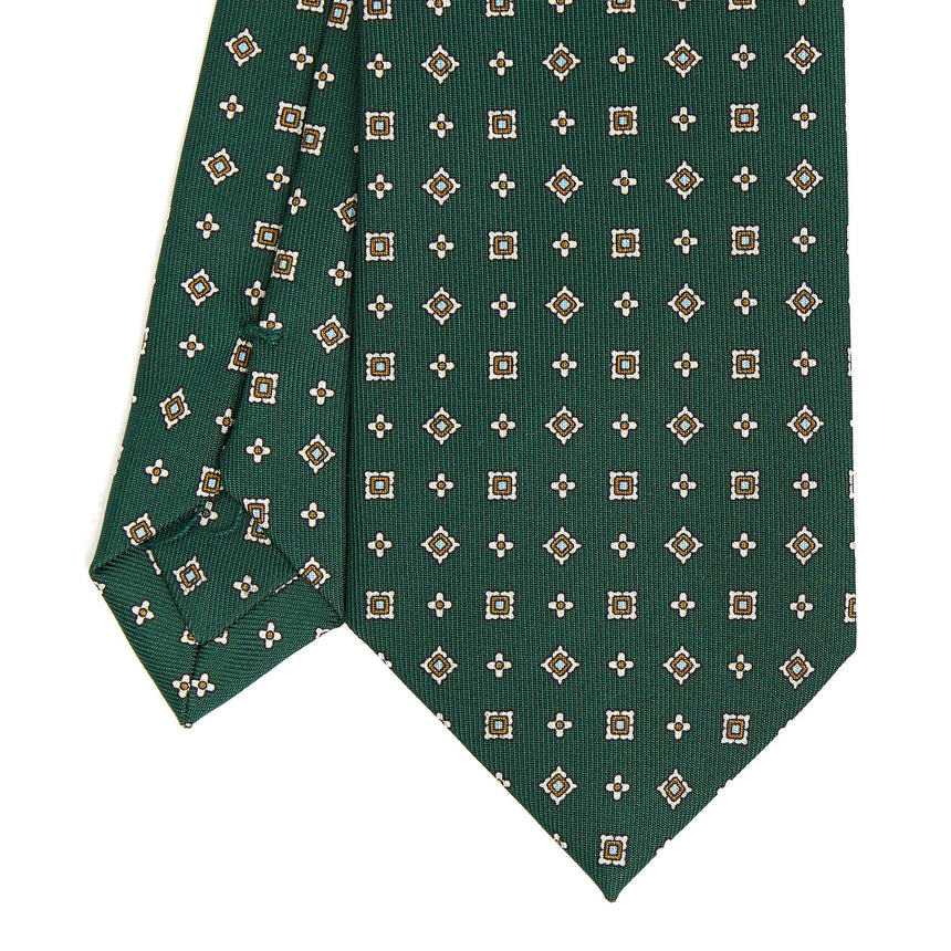 DARK GREEN CLASSIC SILK TIE