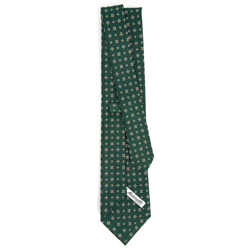 DARK GREEN CLASSIC SILK TIE
