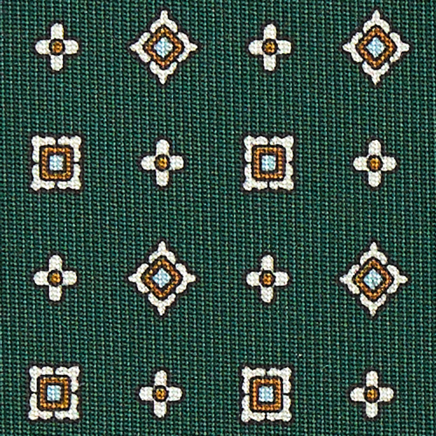 DARK GREEN CLASSIC SILK TIE