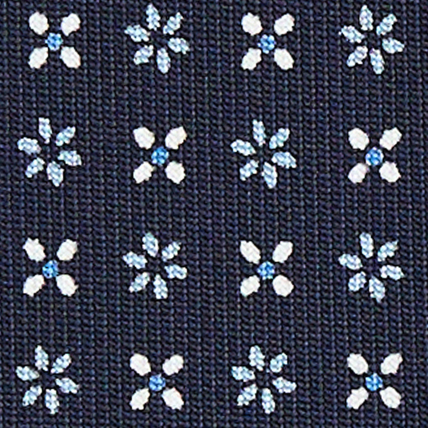 DARK BLUE CLASSIC SILK TIE