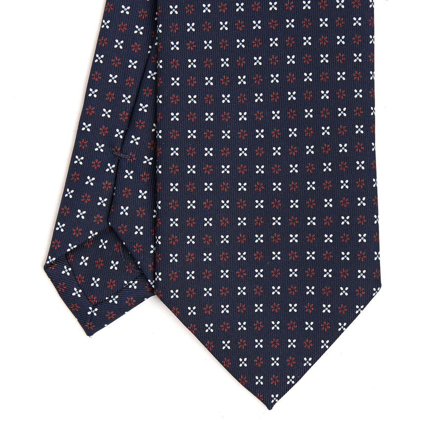 DARK BLUE CLASSIC SILK TIE