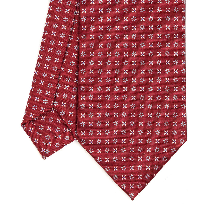 BURGUNDY CLASSIC SILK TIE