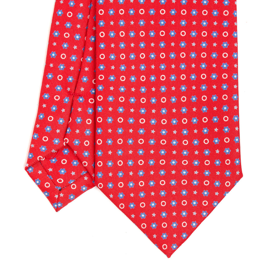 RED CLASSIC SILK TIE