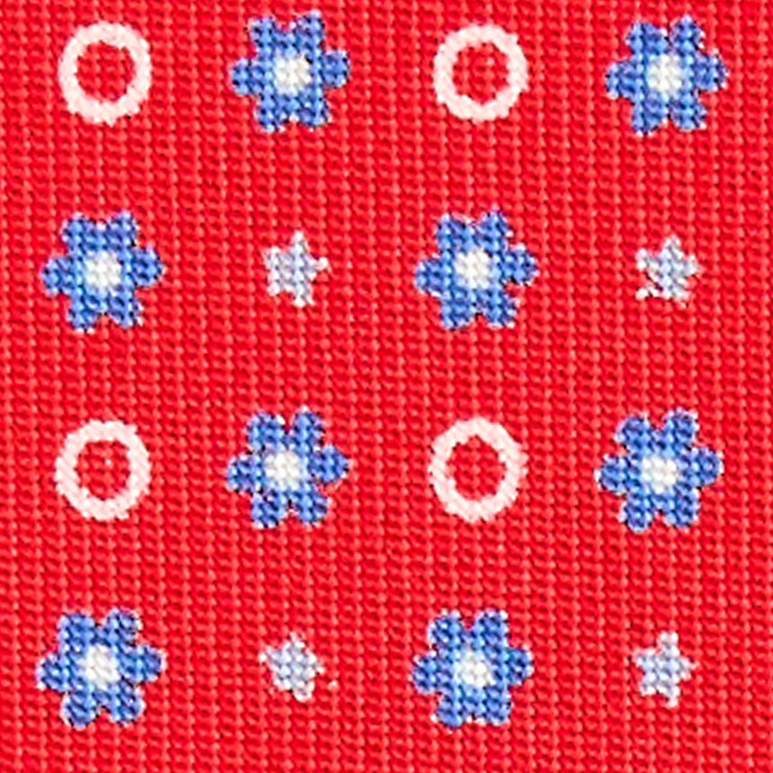 RED CLASSIC SILK TIE