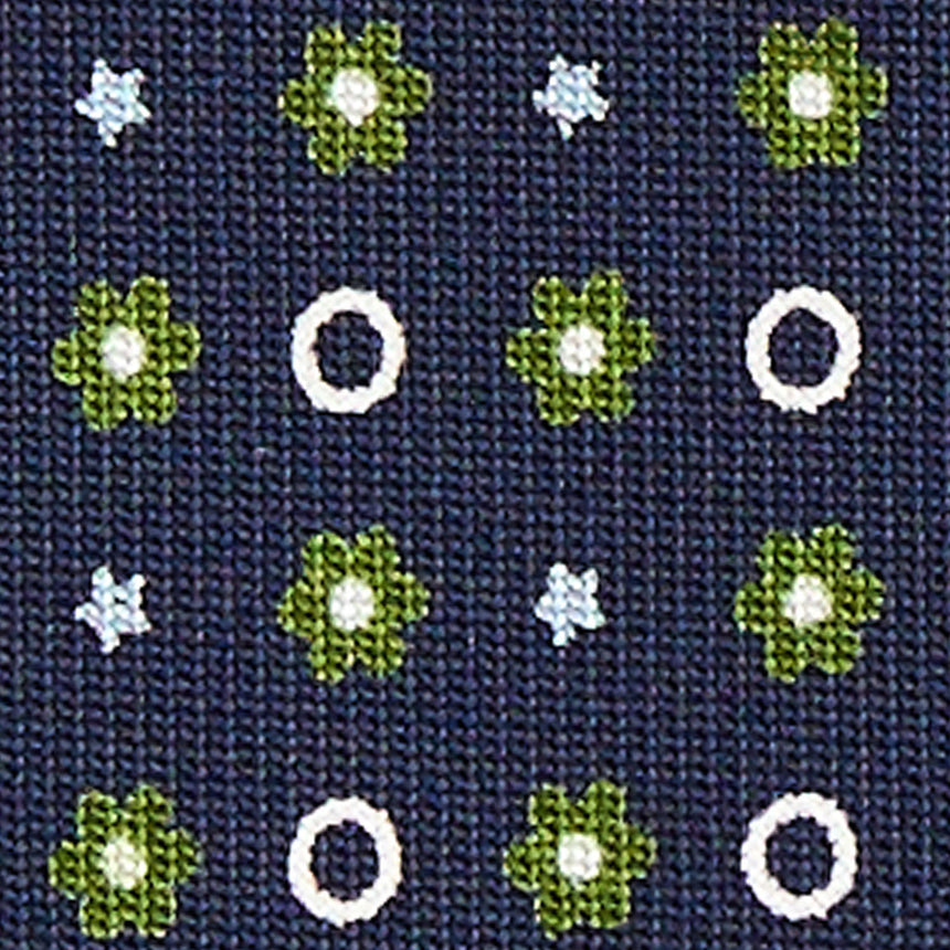 DARK BLUE CLASSIC SILK TIE