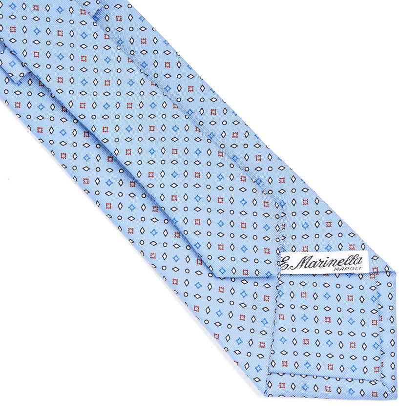 LIGHT BLUE CLASSIC SILK TIE