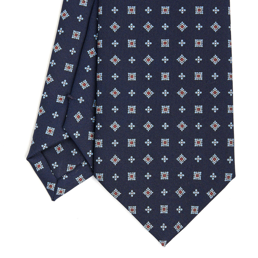 DARK BLUE CLASSIC SILK TIE