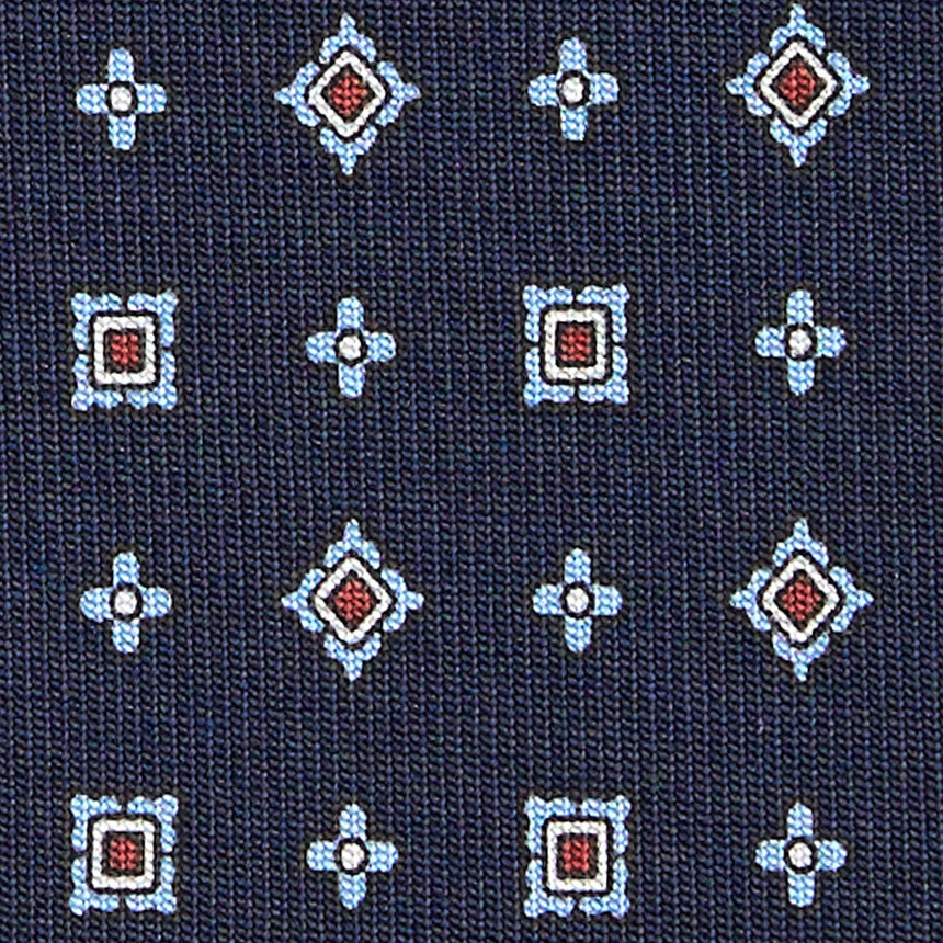 DARK BLUE CLASSIC SILK TIE