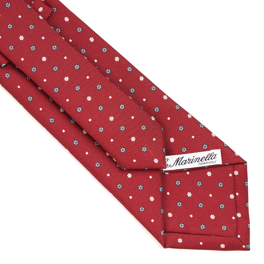 CRAVATTA SARTORIALE CLASSICA IN SETA BORDEAUX