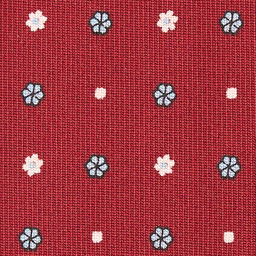 CRAVATTA SARTORIALE CLASSICA IN SETA BORDEAUX