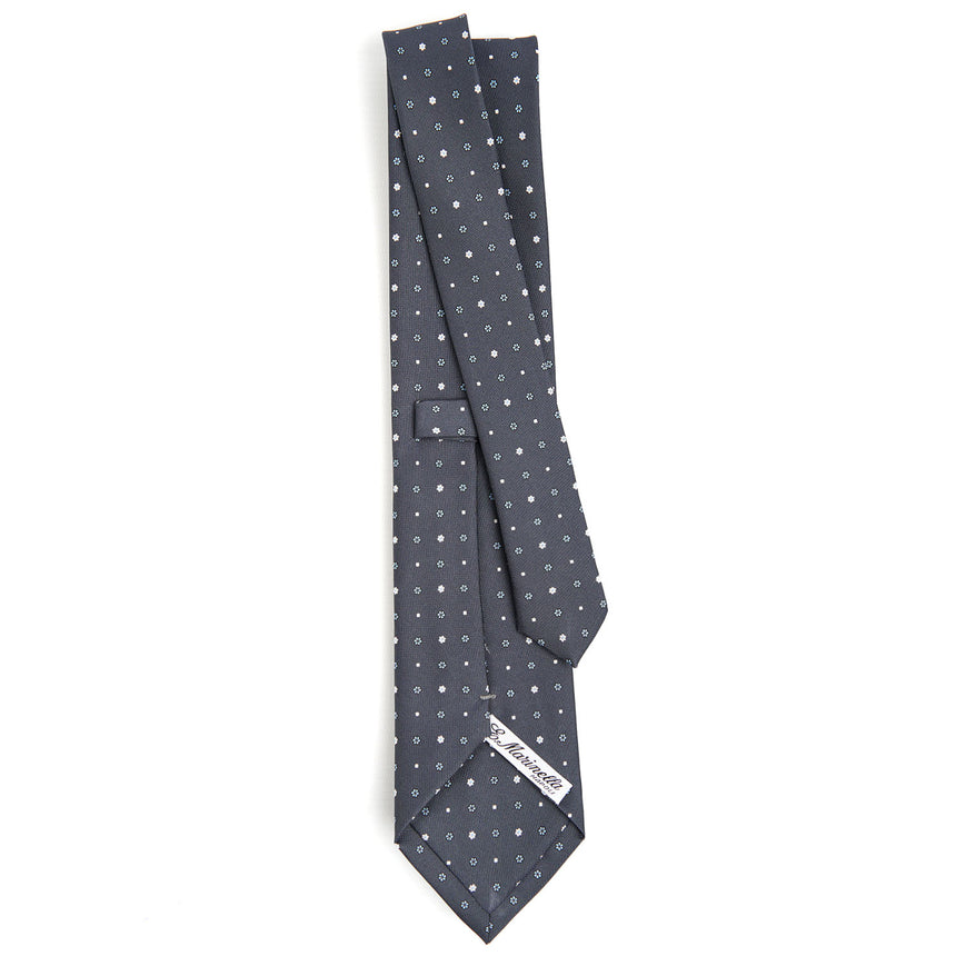 DARK GREY CLASSIC SILK TIE