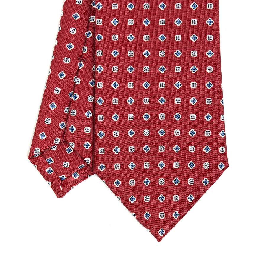 CRAVATTA SARTORIALE CLASSICA IN SETA BORDEAUX