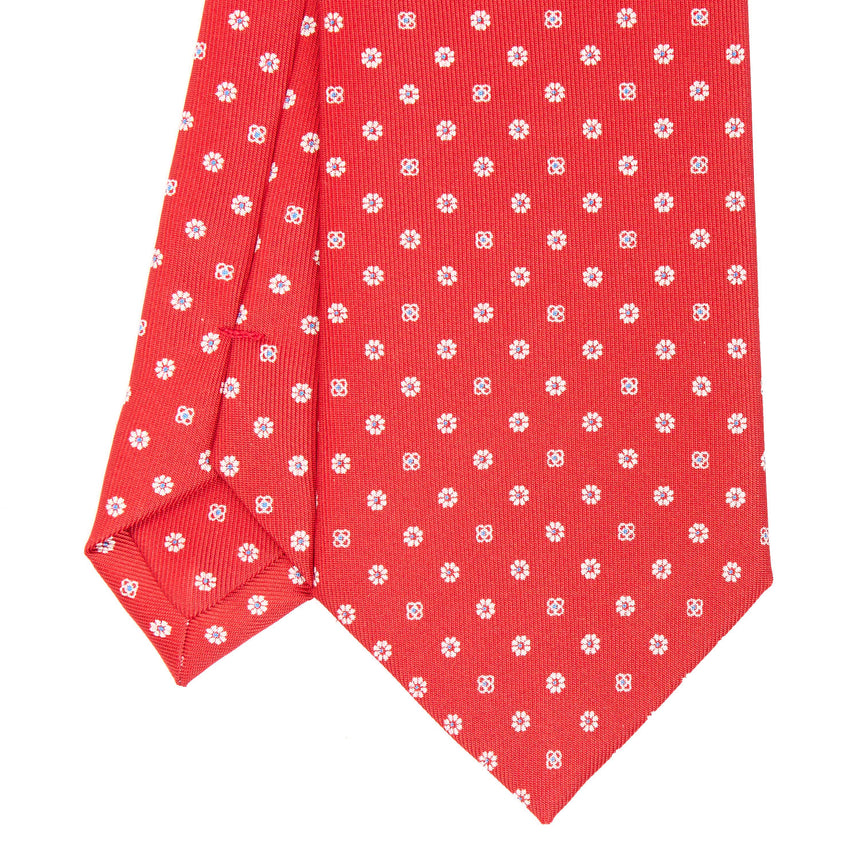 RED CLASSIC SILK TIE