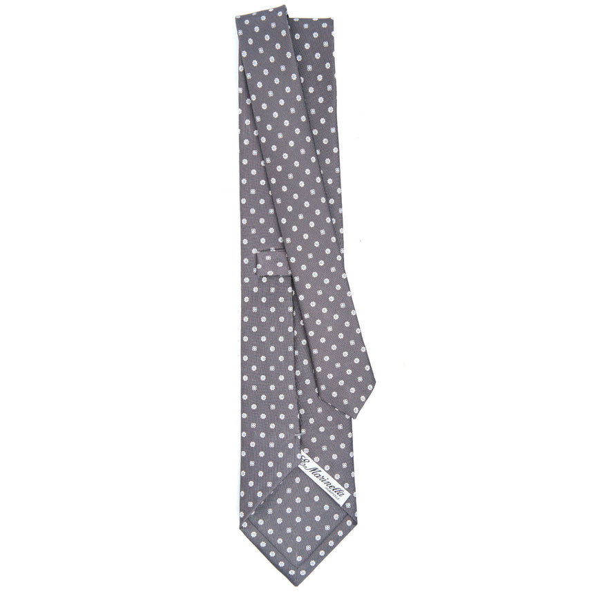 DARK GREY CLASSIC SILK TIE
