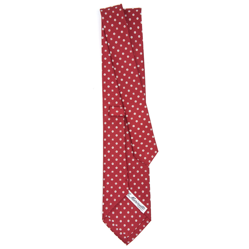 BURGUDY CLASSIC SILK TIE