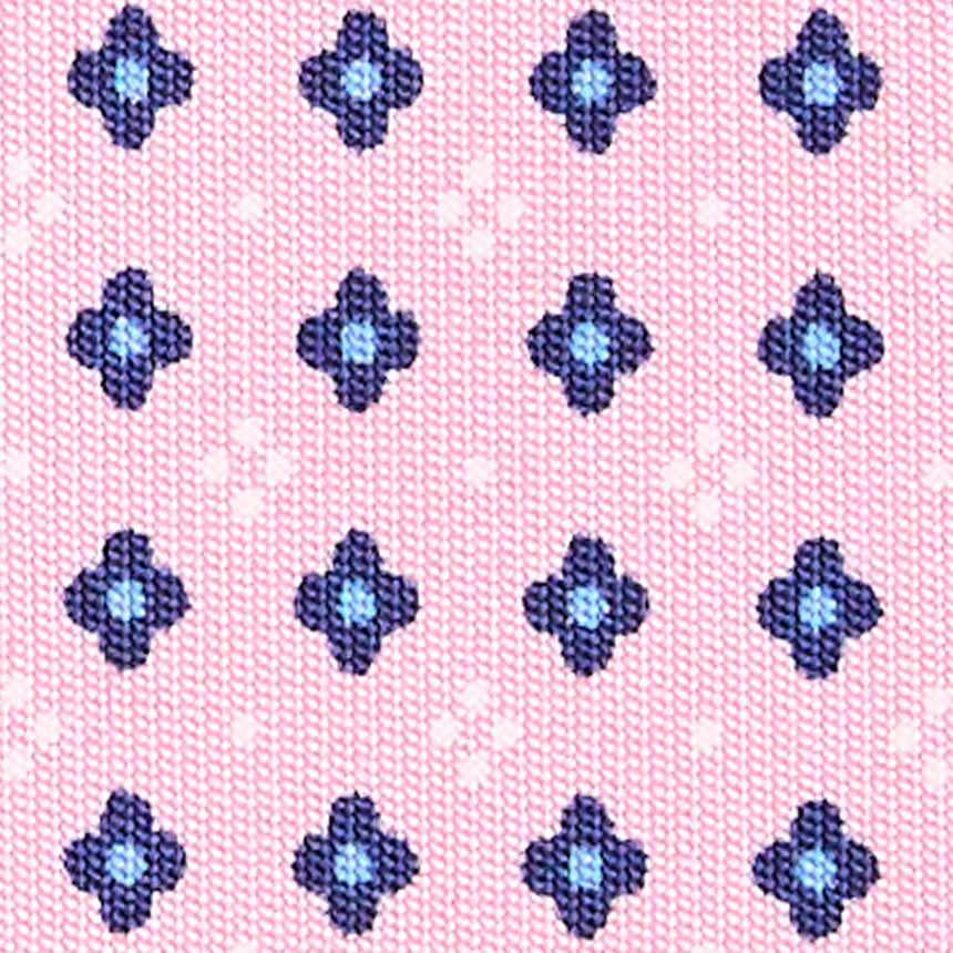 CRAVATTA SARTORIALE CLASSICA IN SETA ROSA
