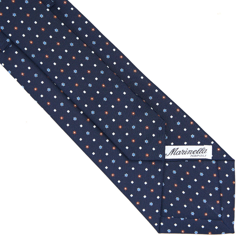 DARK BLUE CLASSIC SILK TIE