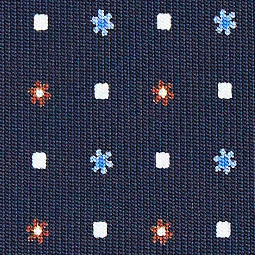 DARK BLUE CLASSIC SILK TIE