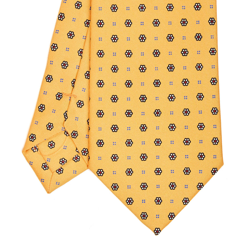 YELLOW CLASSIC SILK TIE