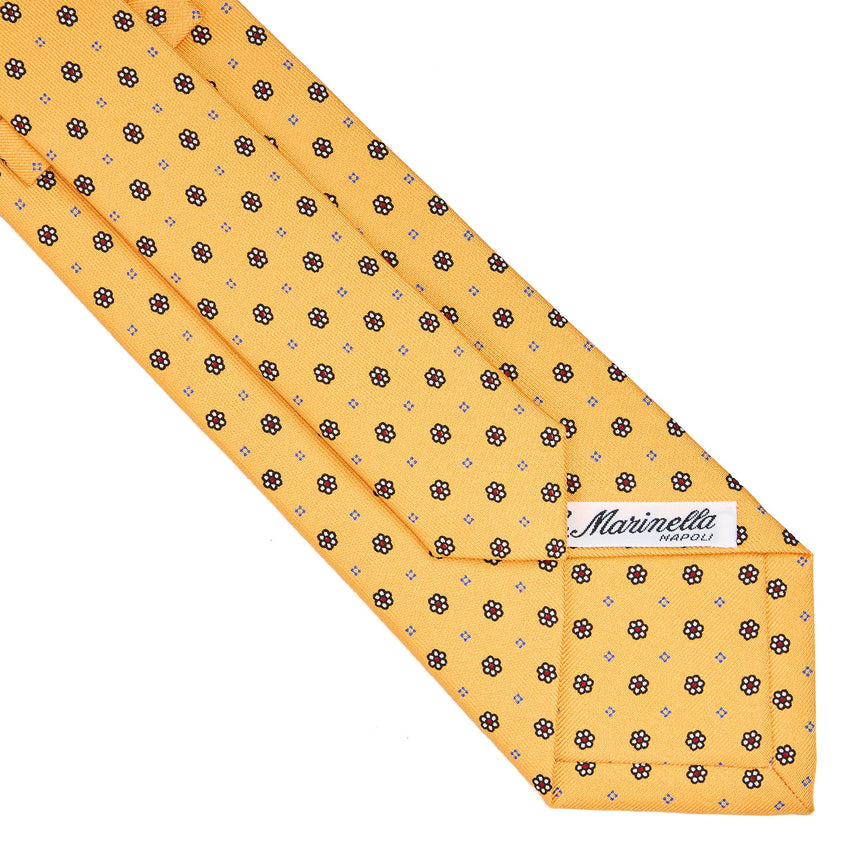 YELLOW CLASSIC SILK TIE