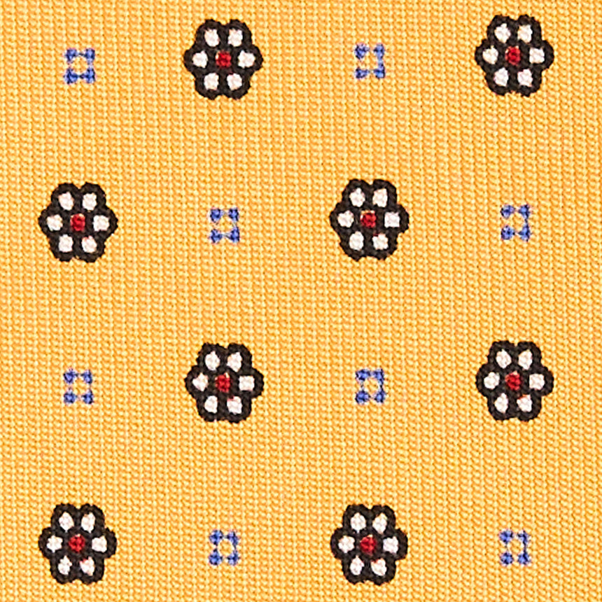 YELLOW CLASSIC SILK TIE
