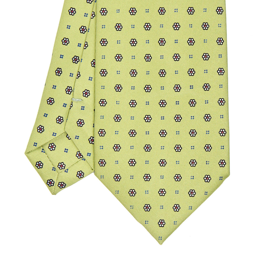 LIGHT GREEN CLASSIC SILK TIE