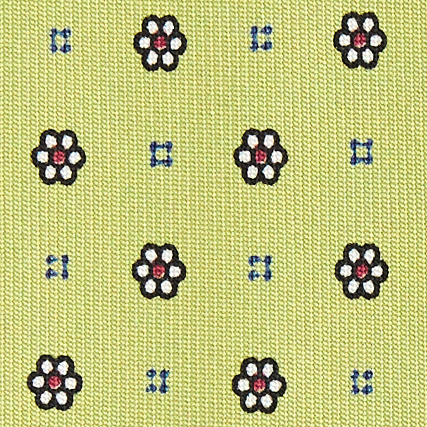 LIGHT GREEN CLASSIC SILK TIE