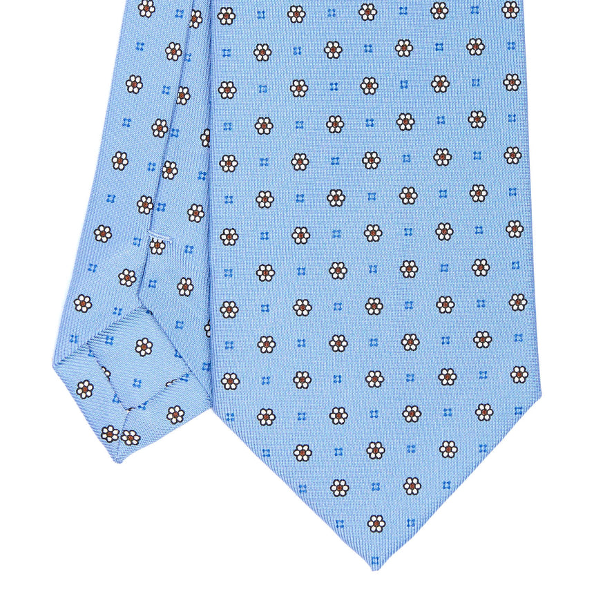 LIGHT BLUE CLASSIC SILK TIE