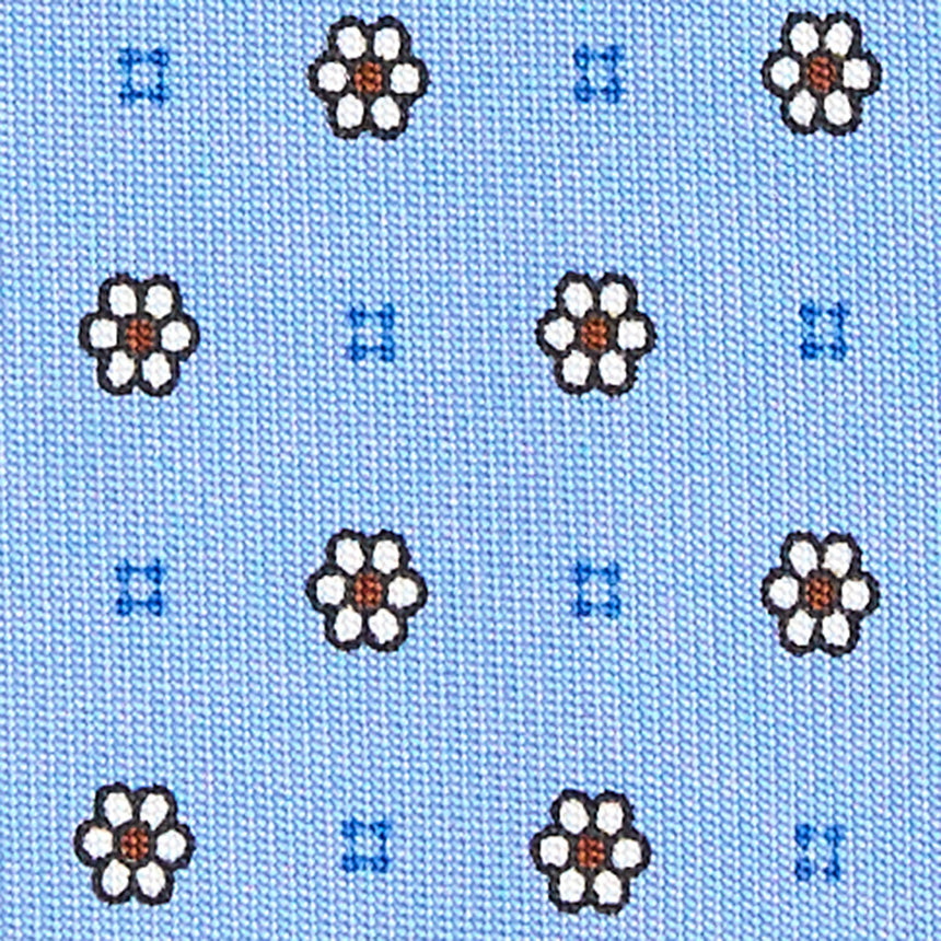 LIGHT BLUE CLASSIC SILK TIE