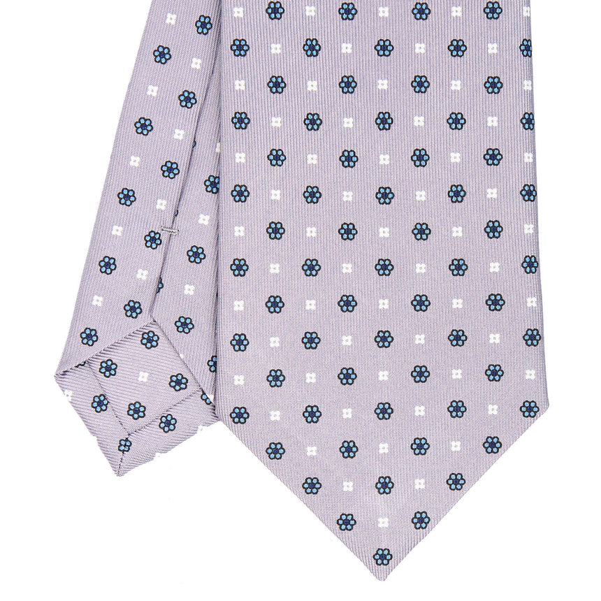 LIGHT GREY CLASSIC SILK TIE