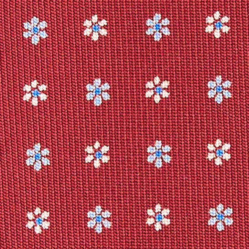 CRAVATTA SARTORIALE CLASSICA IN SETA BORDEAUX