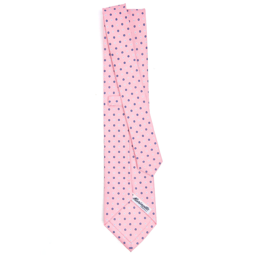 CRAVATTA SARTORIALE CLASSICA IN SETA ROSA