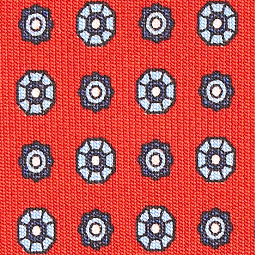RED CLASSIC SILK TIE