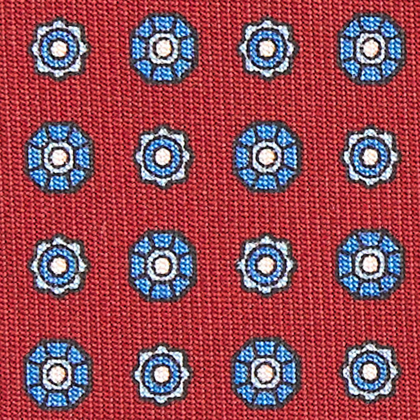 CRAVATTA SARTORIALE CLASSICA IN SETA BORDEAUX