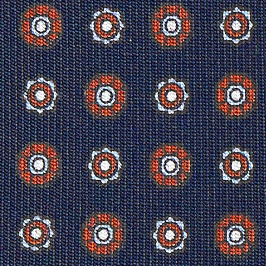 DARK BLUE CLASSIC SILK TIE