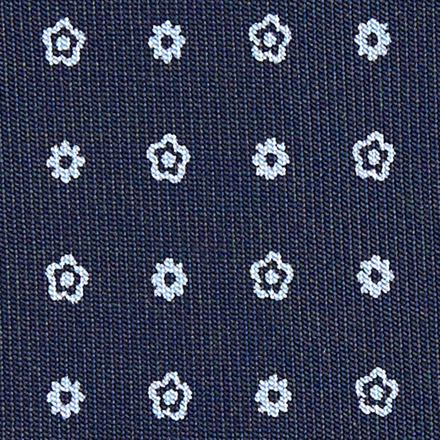 DARK BLUE CLASSIC SILK TIE