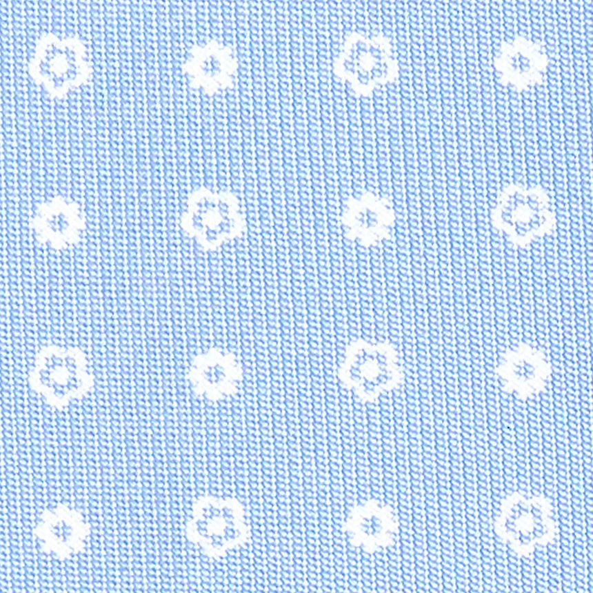 CRAVATTA SARTORIALE CLASSICA IN SETA AZZURRA