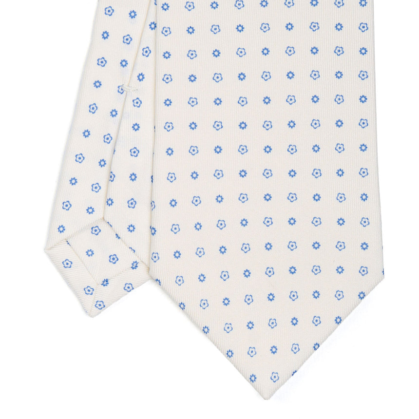 WHITE CLASSIC SILK TIE