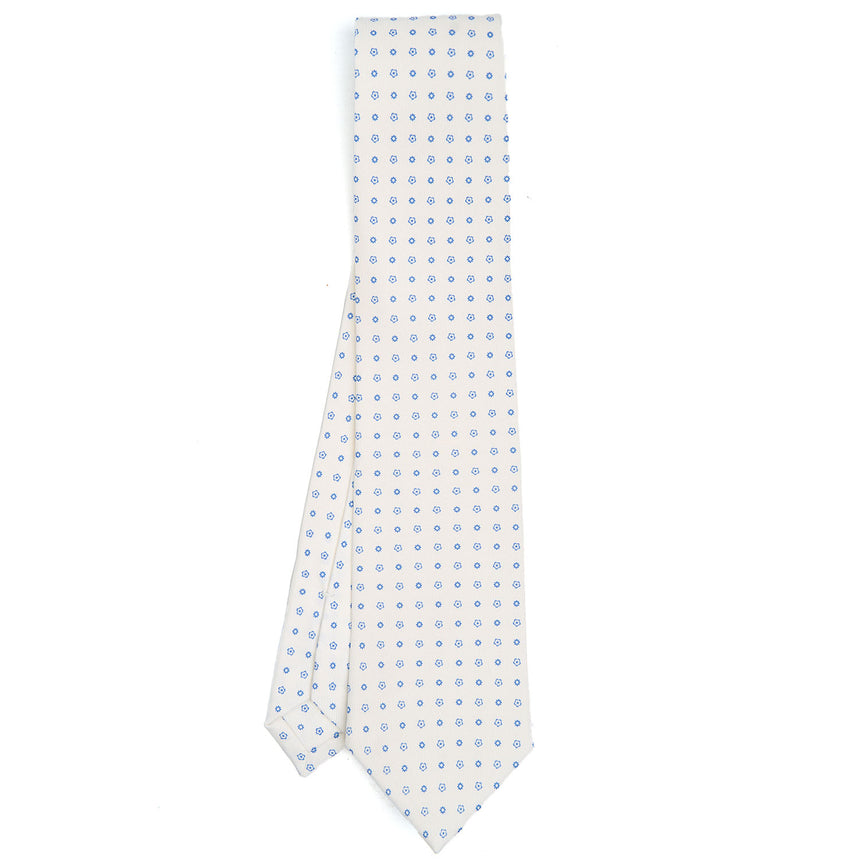 WHITE CLASSIC SILK TIE