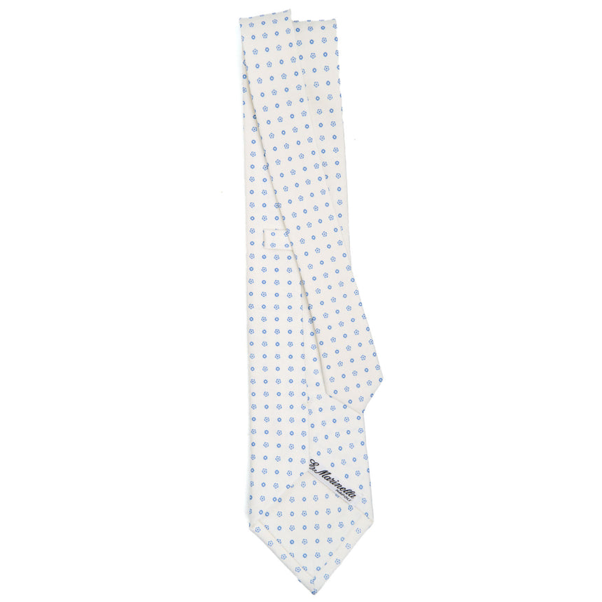 WHITE CLASSIC SILK TIE