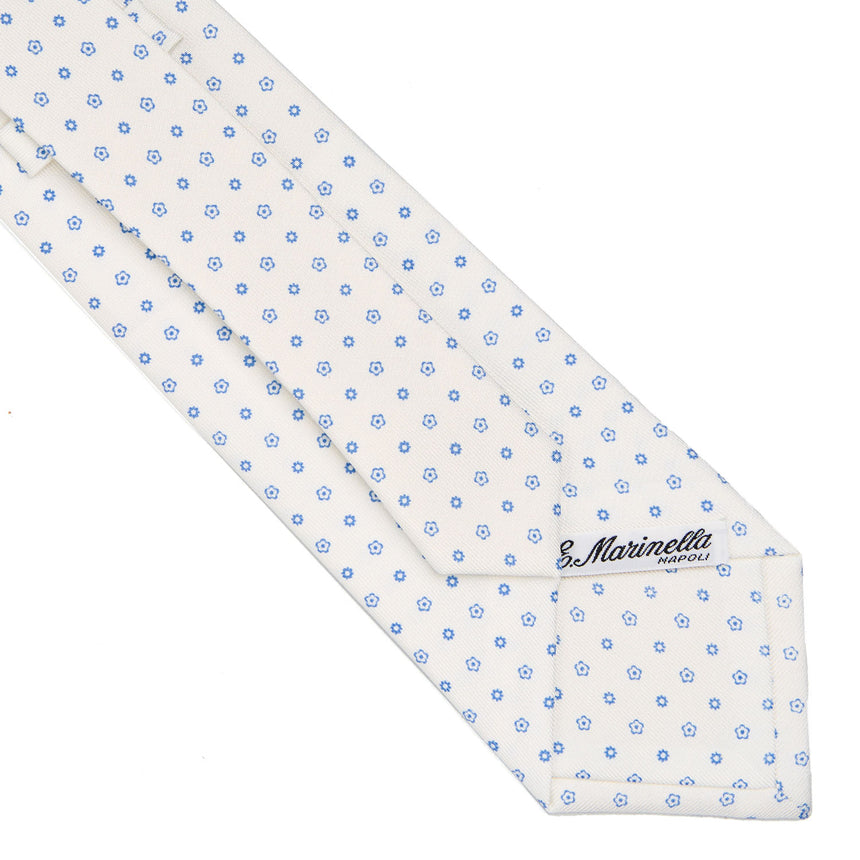 WHITE CLASSIC SILK TIE