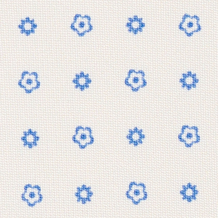 WHITE CLASSIC SILK TIE