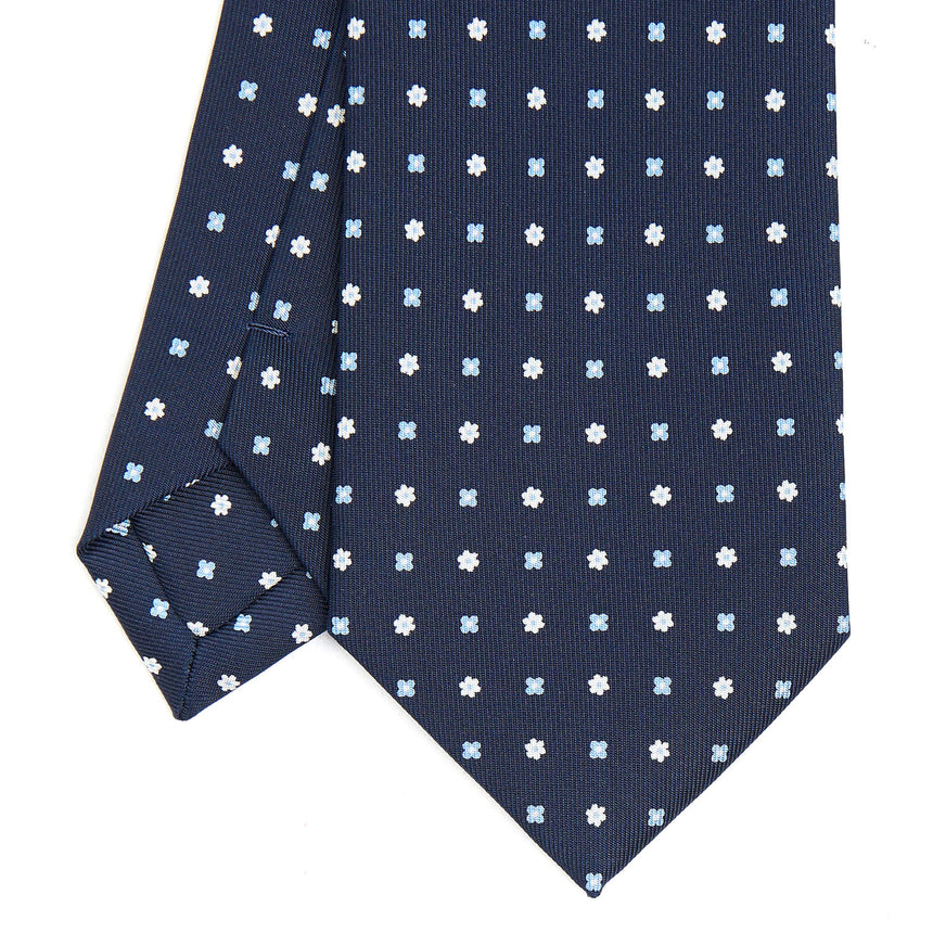 DARK BLUE CLASSIC SILK TIE