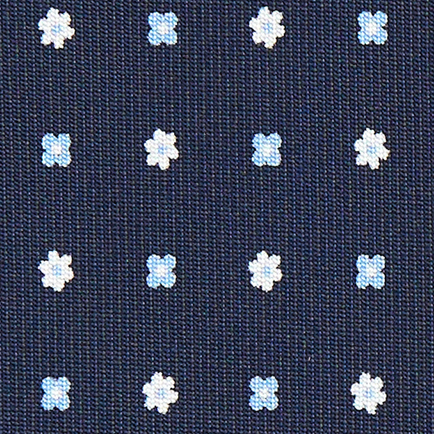 DARK BLUE CLASSIC SILK TIE