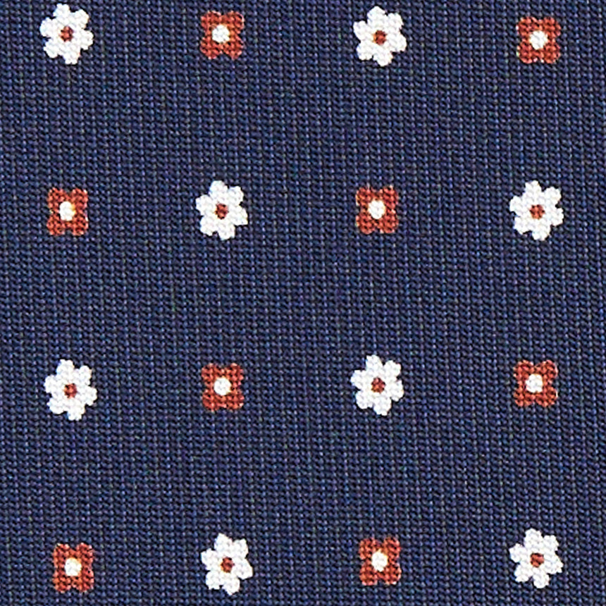 DARK BLUE CLASSIC SILK TIE