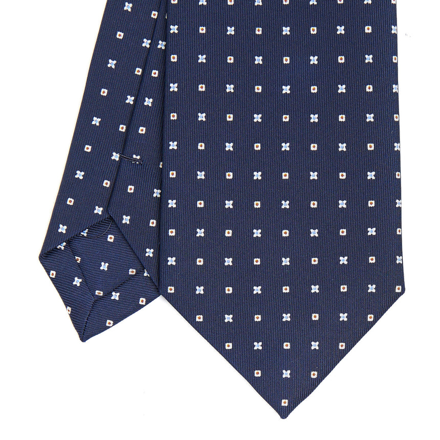 DARK BLUE CLASSIC SILK TIE