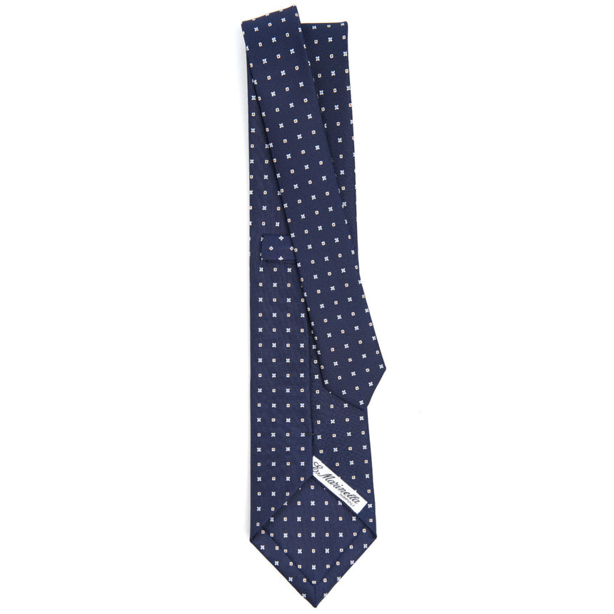 DARK BLUE CLASSIC SILK TIE